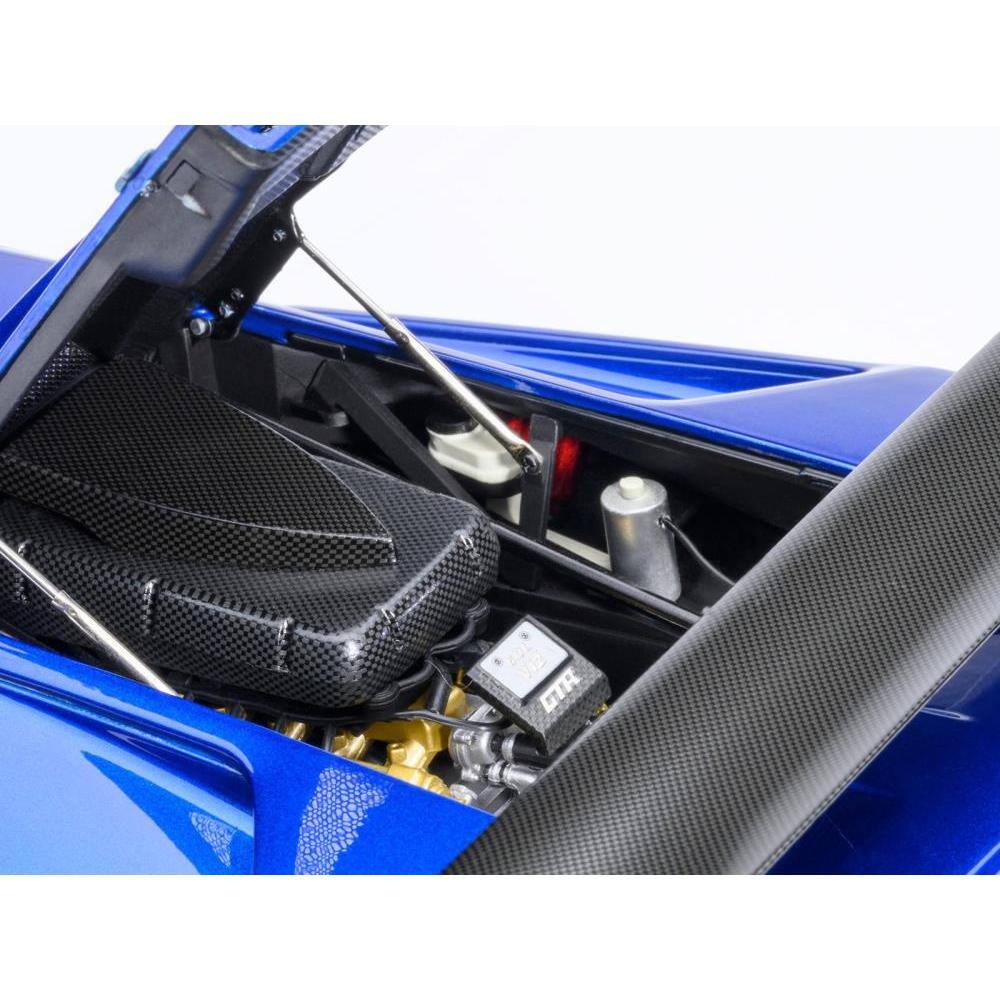 Alt View 1. Autoart - Lamborghini Diablo GTR Monterey Blue Metallic 1/18 Model Car by Autoart - Blue Metallic.