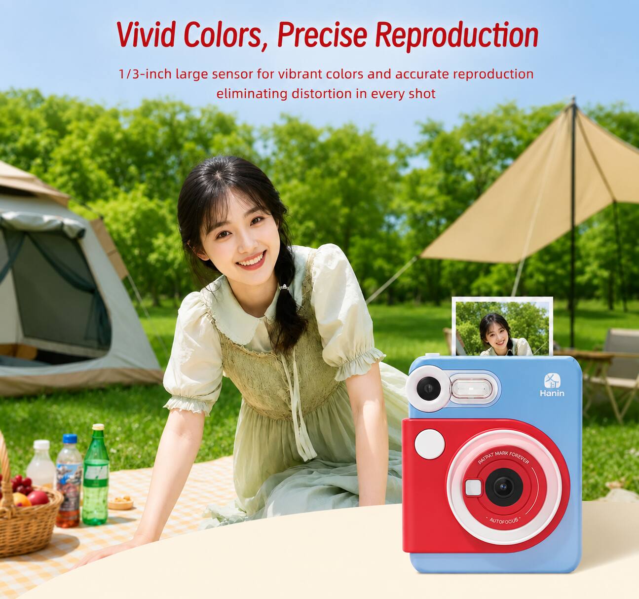 Vivid Colors, Precise Reproduction  
1/3-inch large sensor for vibrant colors and accurate reproduction eliminating distortion in every shot  

Hanin  
MARK RAIPAT FOREVER  
AUTOFOCUS