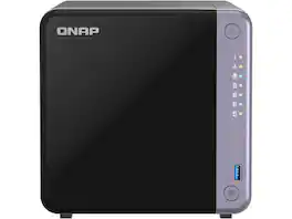 QNAP - TS-432X-4G-US 4 Bay 10GbE Desktop NAS with ARM Alpine AL524 Quad-core Processor and 4 GB DDR4 RAM (Diskless)