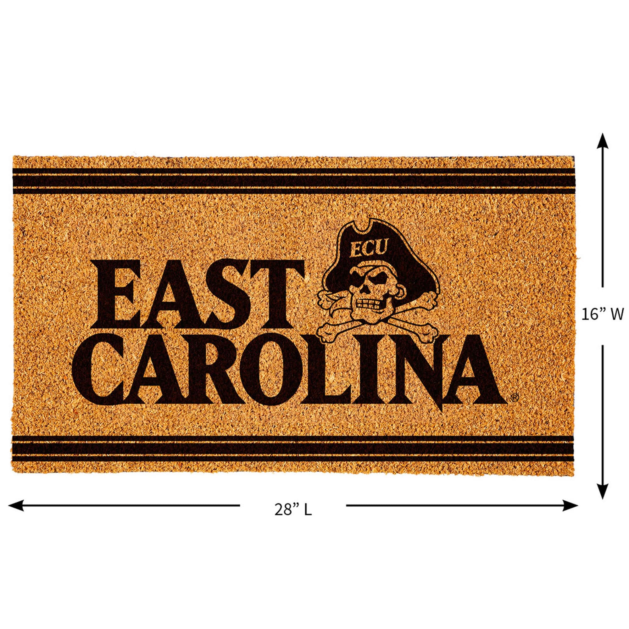 ECU EAST CAROLINA

16" W
28" L