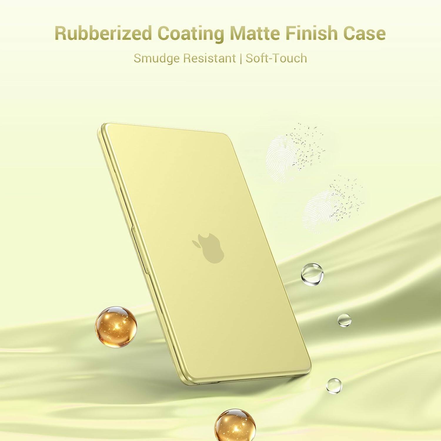 Rubberized Coating Matte Finish Case  
Smudge Resistant | Soft-Touch