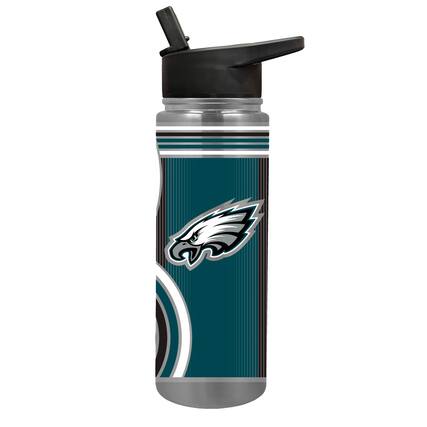 Front. Great American Products - Philadelphia Eagles 24oz. Cool Vibes Jr. Thirst Hydration Water Bottle - Multicolor.