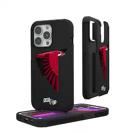 Keyscaper - NFL - Atlanta Falcons iPhone Rugged Case - 14 Pro - Black