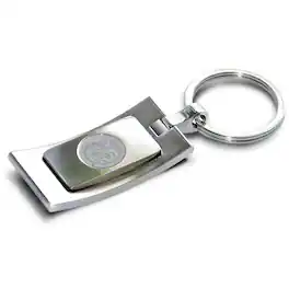 Jardine - Colorado State Rams Team Logo Curve Key Ring - Silver