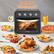 5-IN-1 FUNCTIONALITY
- Air Fry
- Bake
- Toast
- Convection Bake
- Convection Broil
- Broil
- Warm