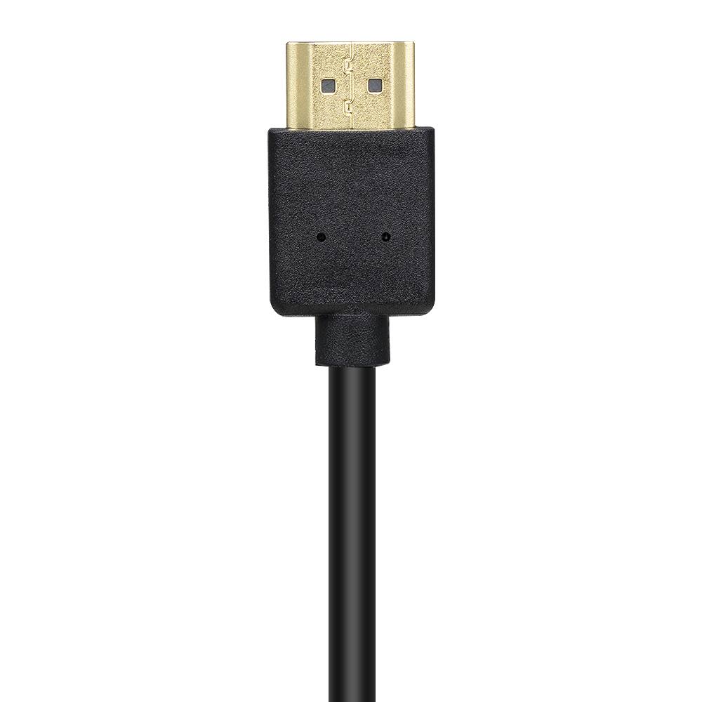 Left. UPERFECT - UPERFECT UCable HDMI 2.1 Cable 5 ft, 8K 48Gbps Gold Plated Connectors, Braided Shield.