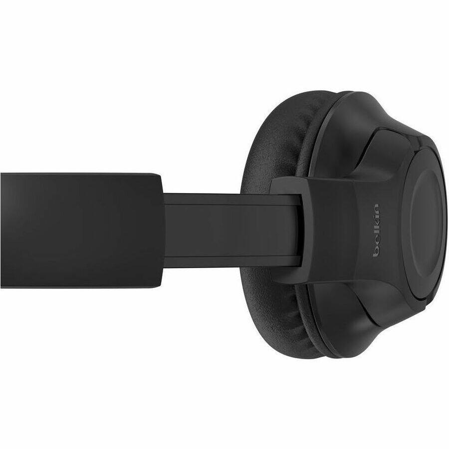 Alt View 5. Belkin - Belkin SoundForm Inspire Wired Over-Ear Headset for Kids - Stereo - Mini-phone (3.5mm), USB Type C - Wired - Black.