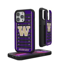 Keyscaper - NCAA - Washington Huskies Field iPhone Rugged Case - 15 - Multicolor