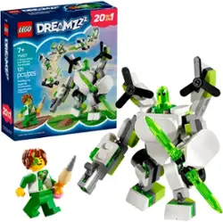 LEGO - DREAMZzz Z-Blob's Robot and Vehicle Adventures Mech Toy Building Kit 71487 - Front_Zoom