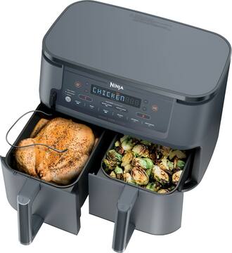 Foodi 6-in-1 10qt. XL 2Basket Air Fryer with DualZone Technology & Smart Cook System