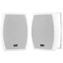 Dayton Audio - IO-Series IO655 Indoor/Outdoor Speaker Set 6.5" Woofers, 70V Multi-Taps, 8 Ohms, 2 Count - White
