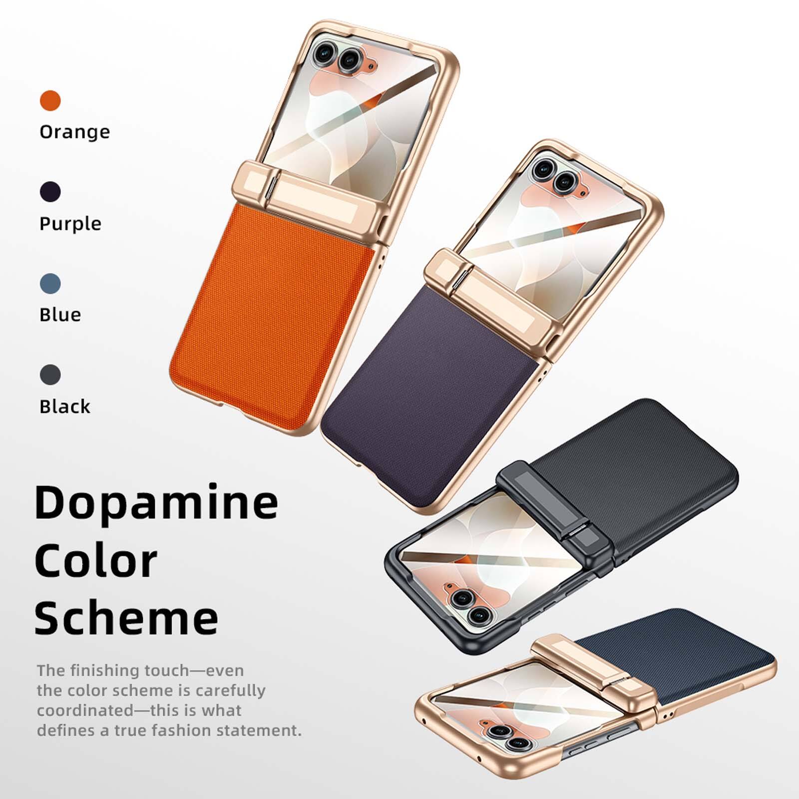 Orange Purple Blue Black Dopamine Color Scheme

The finishing touch—even the color scheme is carefully coordinated—this is what defines a true fashion statement.