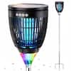 Front. Anysun - Solar Bug Zapper, Electric Mosquito Killer with Light, 4200V Powerful Pest Elimination & Safe Design.
