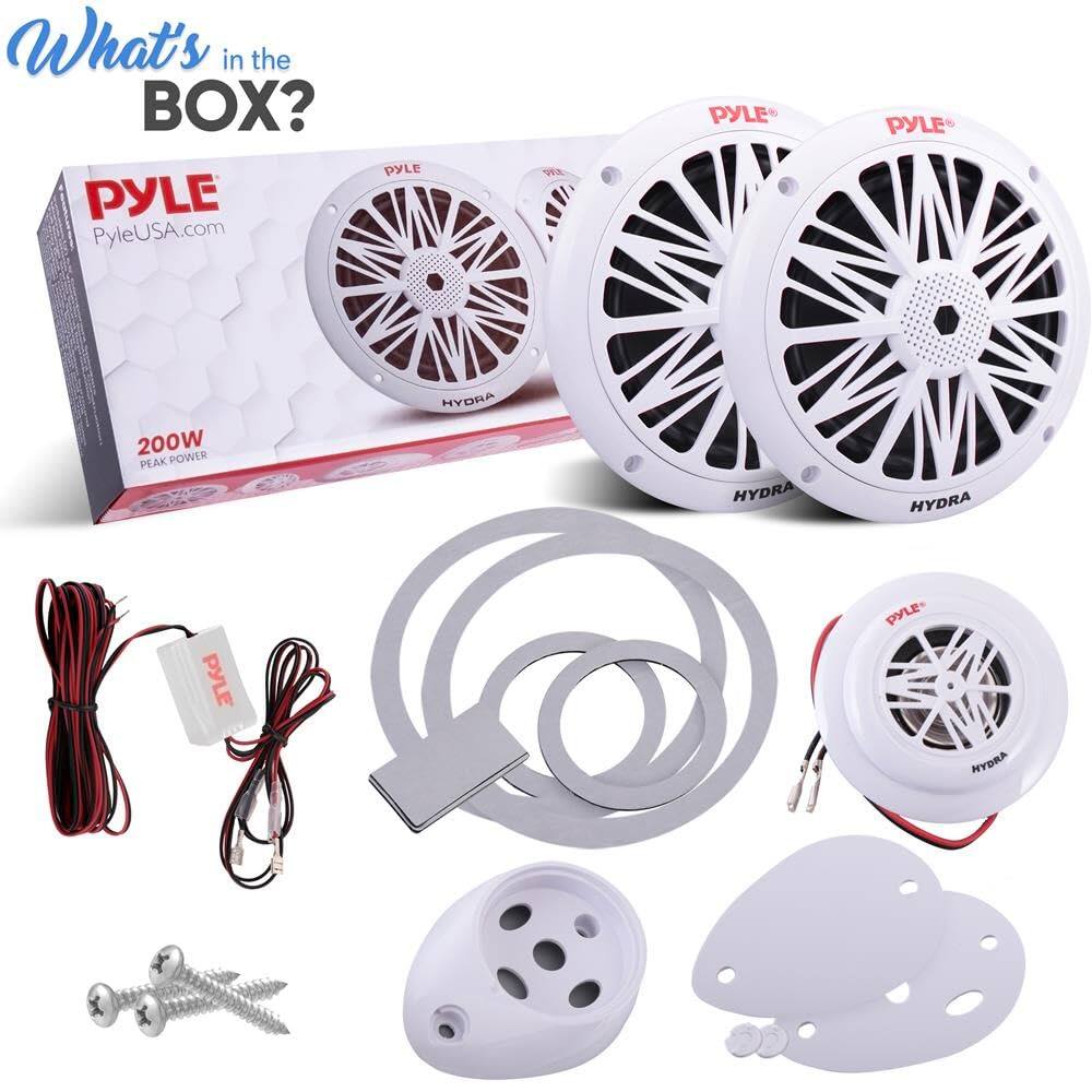 What's in the BOX? Pyle PyleUSA.com Pyle 200W PEAK POWER HYDRA