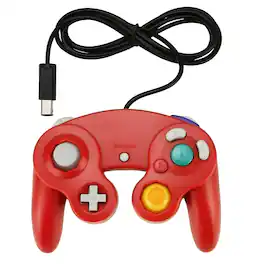 Kitcheniva - Wired Controller Gamepad For Nintendo GameCube GC & Wii U Console - Red