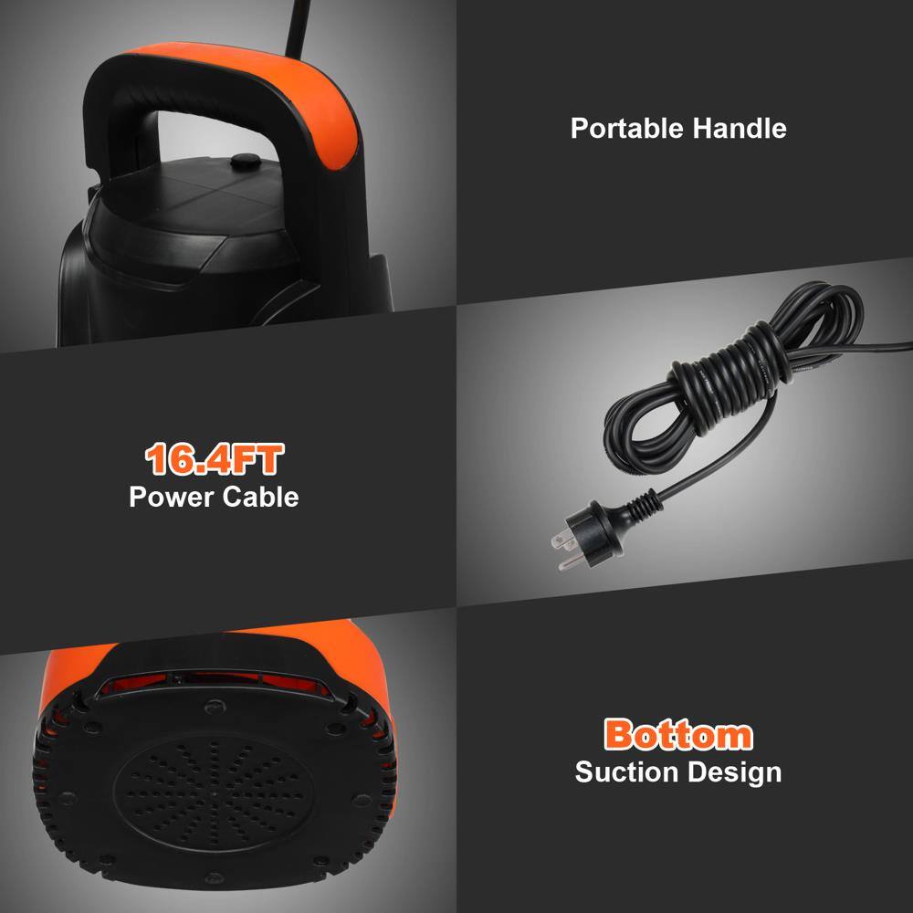 - Portable Handle
- 16.4FT Power Cable
- Bottom Suction Design