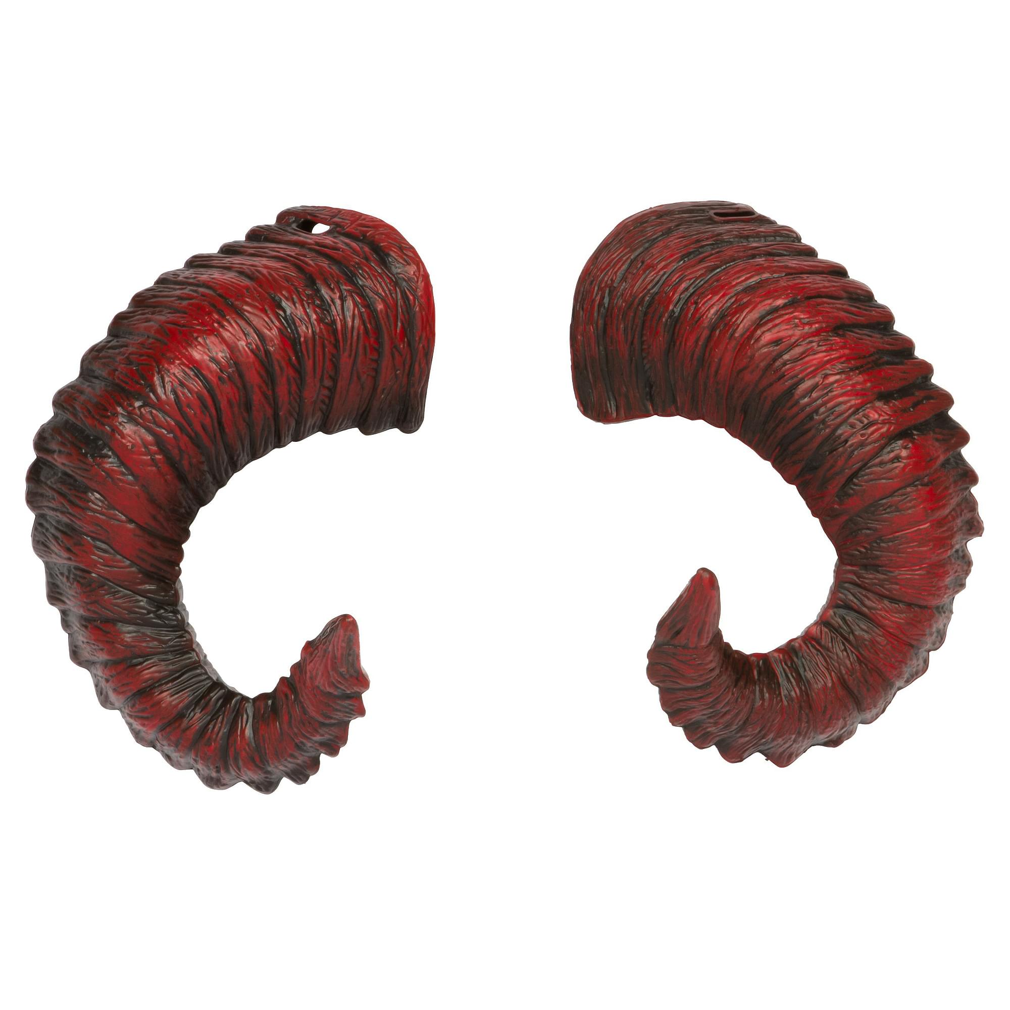California Costumes - Demon Horns Without Teeth - Red