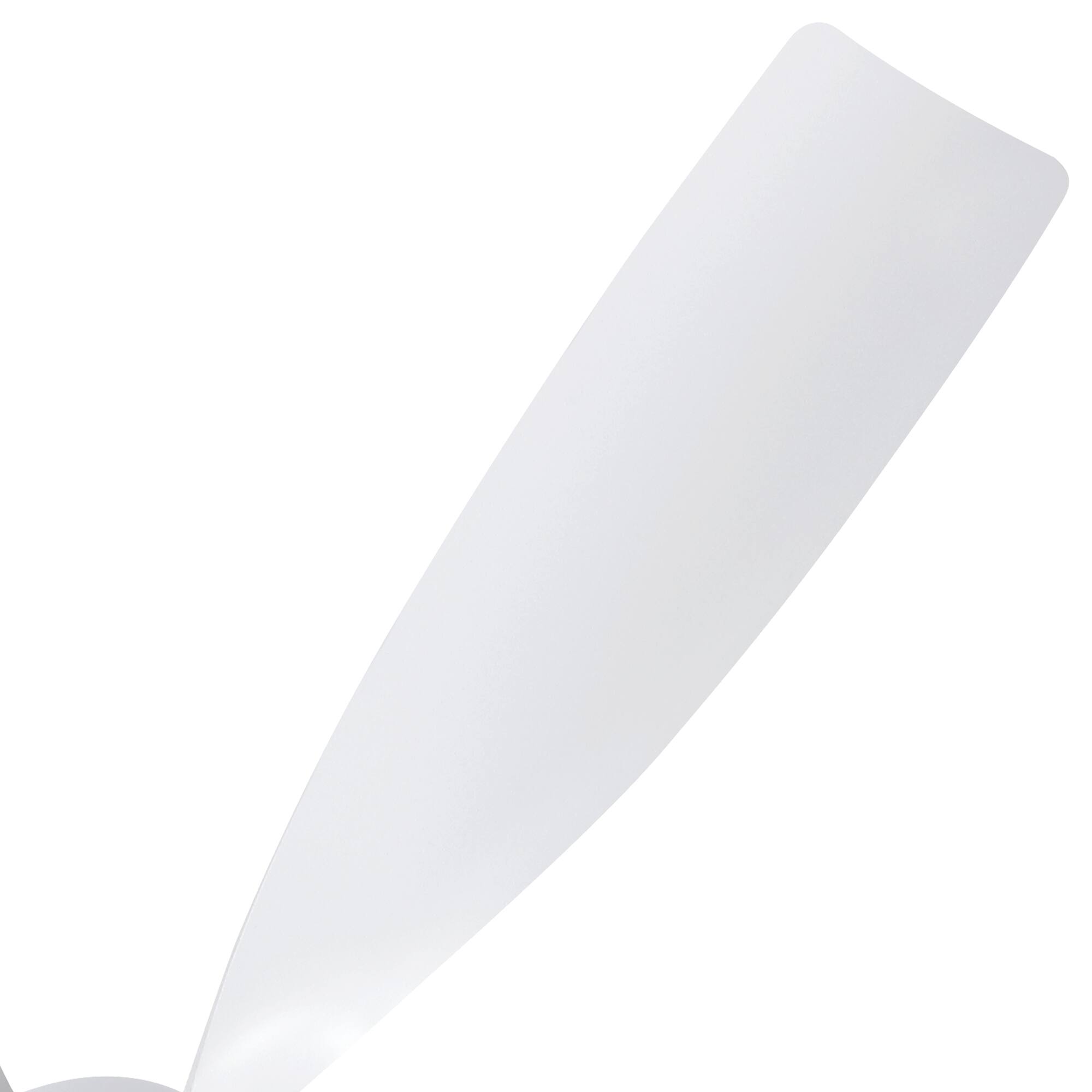 Alt View 9. Parrot Uncle - 52" Modern 5 Blades 6-Speed Flush Mount Low Profile Ceiling Fan with Remote, No Light - White.