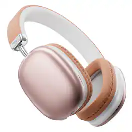 VEAT00L - SY-BT1632 Over-Ear Bluetooth Headphones: 40mm Bass Driver, Bluetooth 5.3 Dual-Mode, 40hr Battery, Comfort Fit - Orange