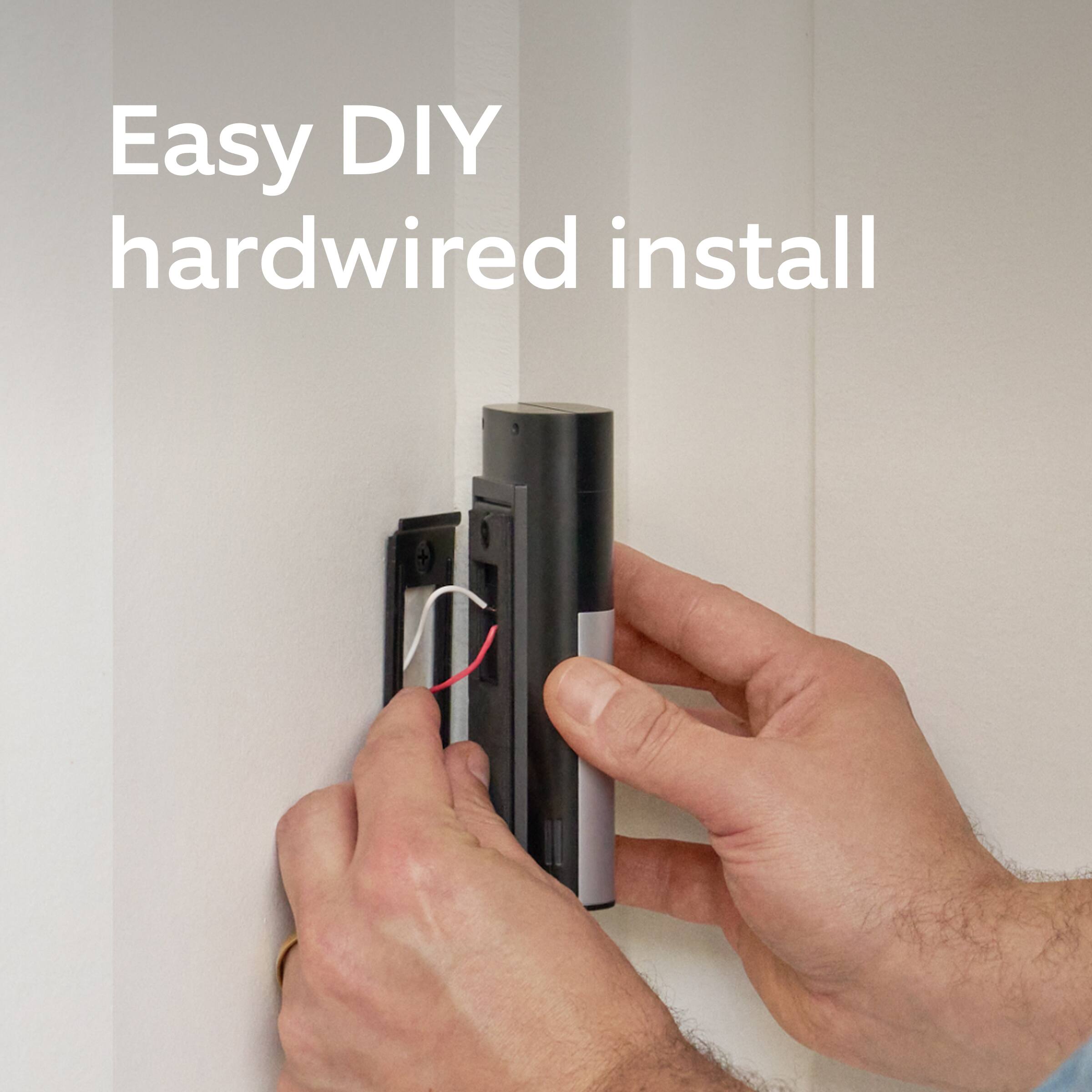 Easy DIY hardwired install