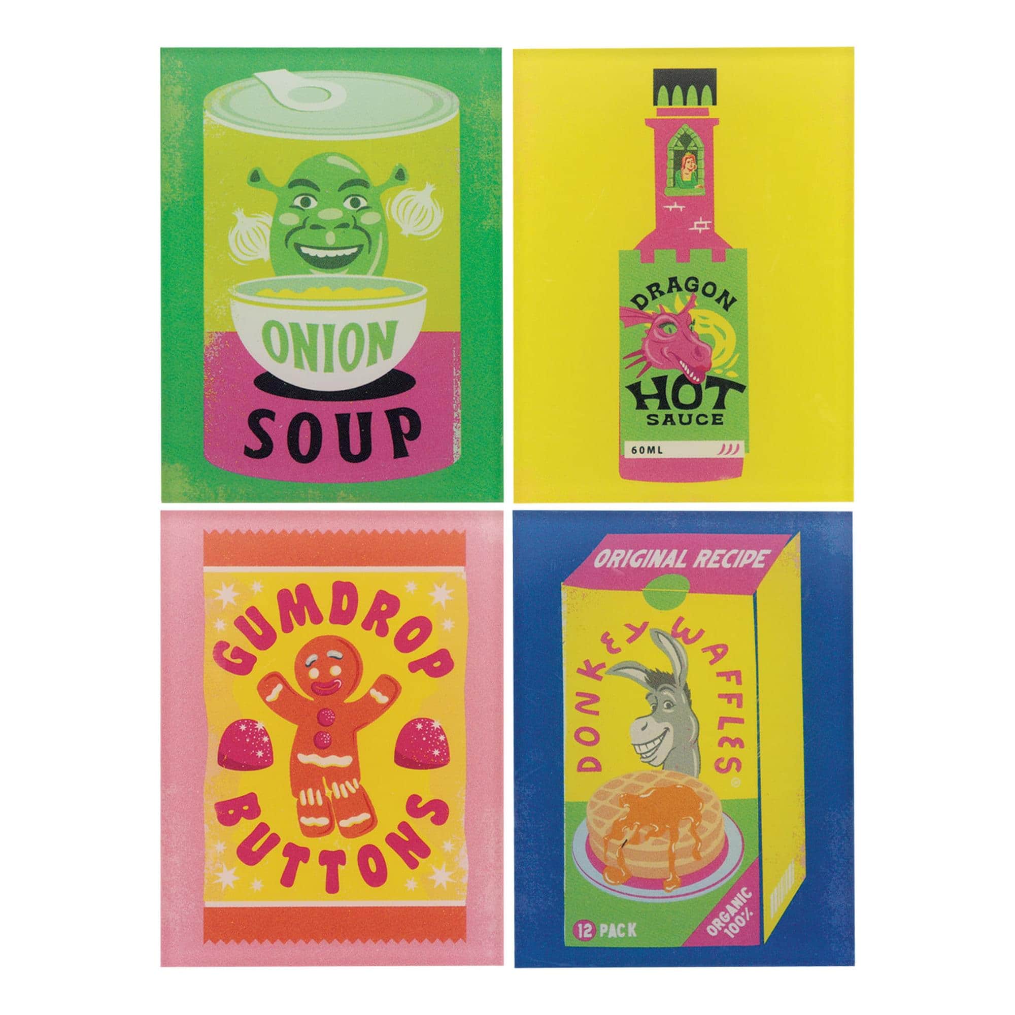 Fanattik - Shrek Food 4-Piece Magnet Set - Multi-Colored price history on PriceWatchPro