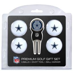Team Golf - Dallas Cowboys 4-Ball Gift Set - Multicolor