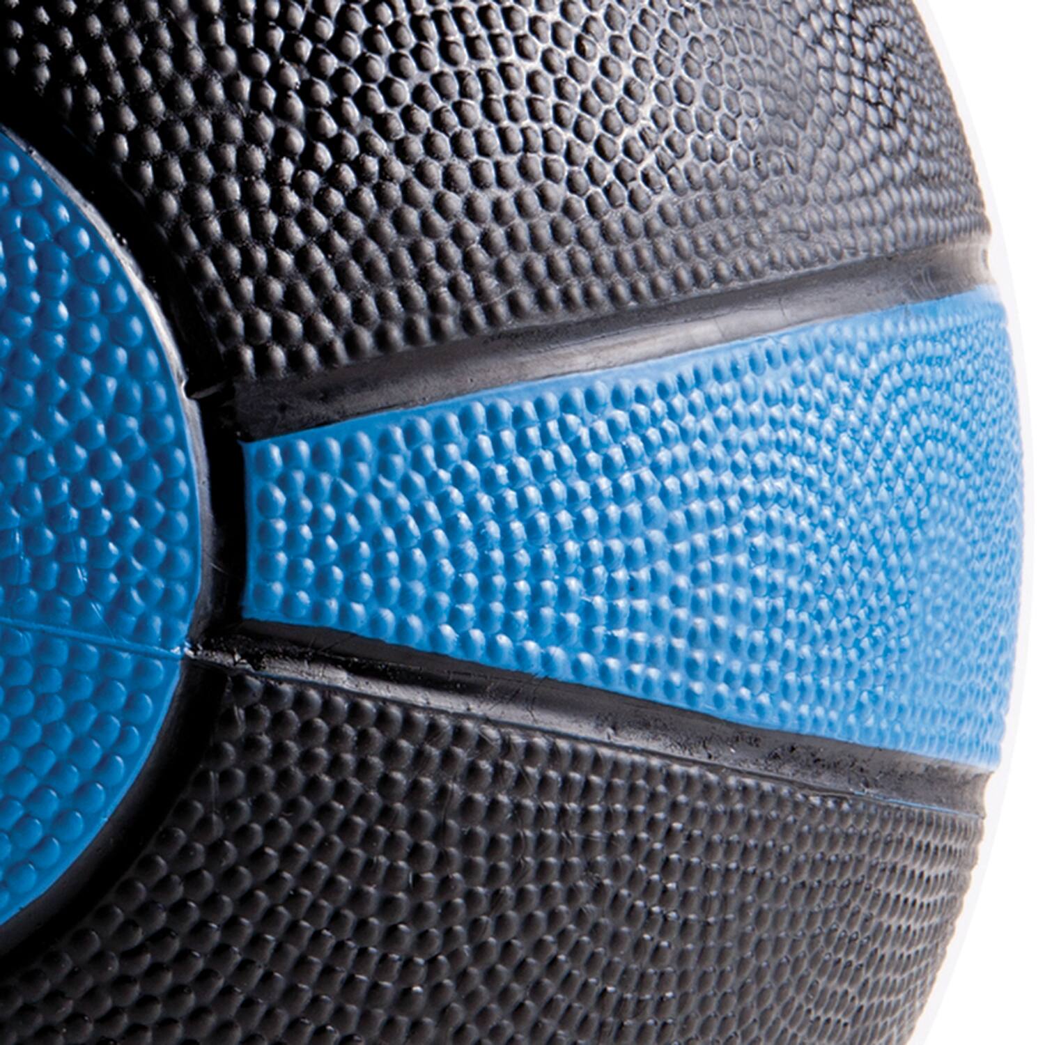Back. GoFit - Medicine Ball 15 Lbs - Blue.