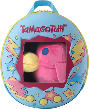 Front. Bandai - Tamagotchi - Adventure Companion Backpack - Hashizotchi Plush - COLLECTIBLES - Multicolor.