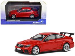 2012 Mercedes-Benz C63 AMG Black Series Fire Opal 1/43 Diecast Model Car by Solido - Red