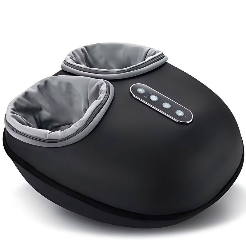 Front. Luckbyte - Shiatsu Foot Massager with Heat and Roller for Muscle Relaxation and Foot Pain Relief.