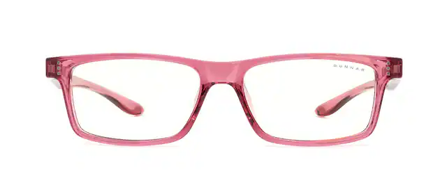 Front. GUNNAR - GUNNAR Gaming Glasses - Cruz Kids Large, Pink, Clear Neutral Lens - Blue Light Blocking, Relieve Dry Eye - Pink.