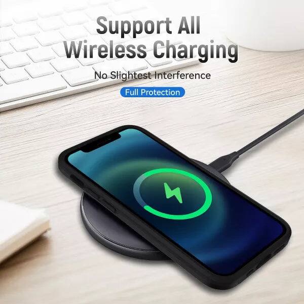 Support All Wireless Charging
No Slightest Interference
Full Protection