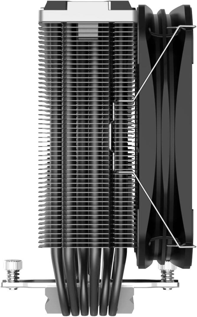 Back. PCCOOLER - K6BK High Performance CPU Cooler Aluminum 130 mm Luxury - Black.