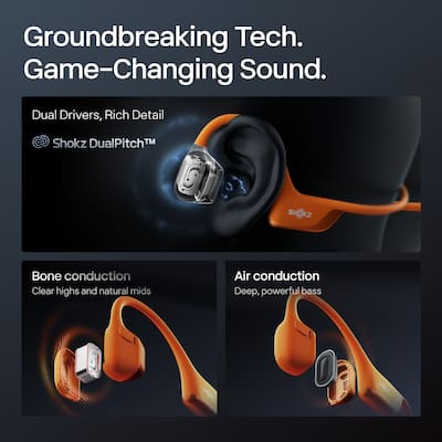 Shokz OpenRun Pro 2 Mini Wireless Bone Conduction Open Ear Shokz OpenRun Pro 2 Mini Wireless Bone Conduction Open Ear