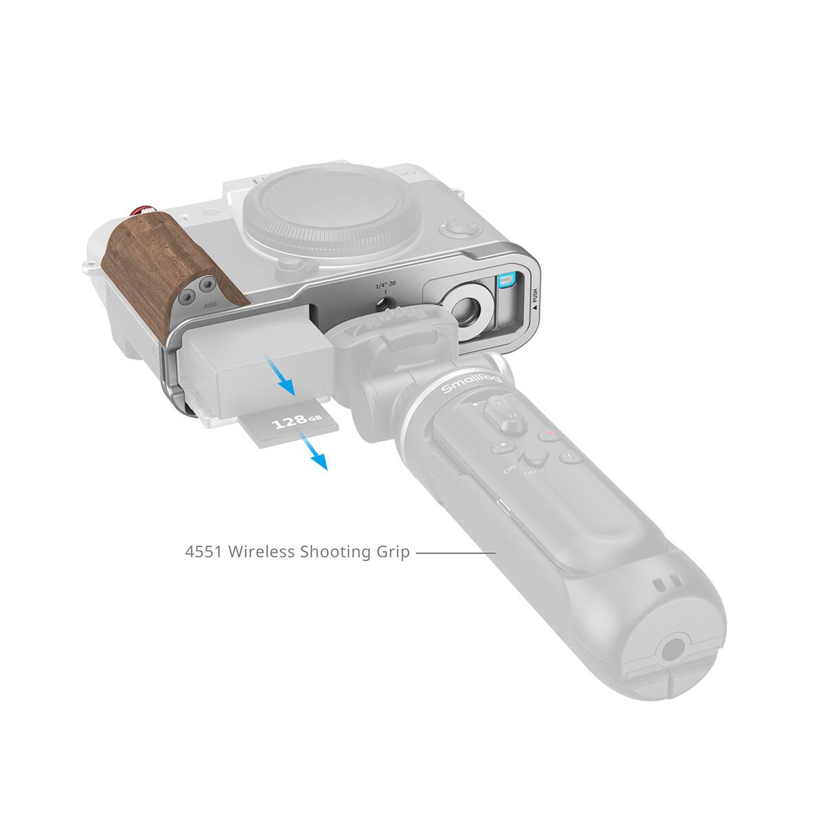 ADD  
1/41-20  
PUSH  
128GB  
SmallRing  
NO HO  
4551 Wireless Shooting Grip