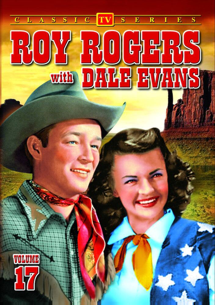 Front. Roy Rogers With Dale Evans - Volume 17 - DVD.