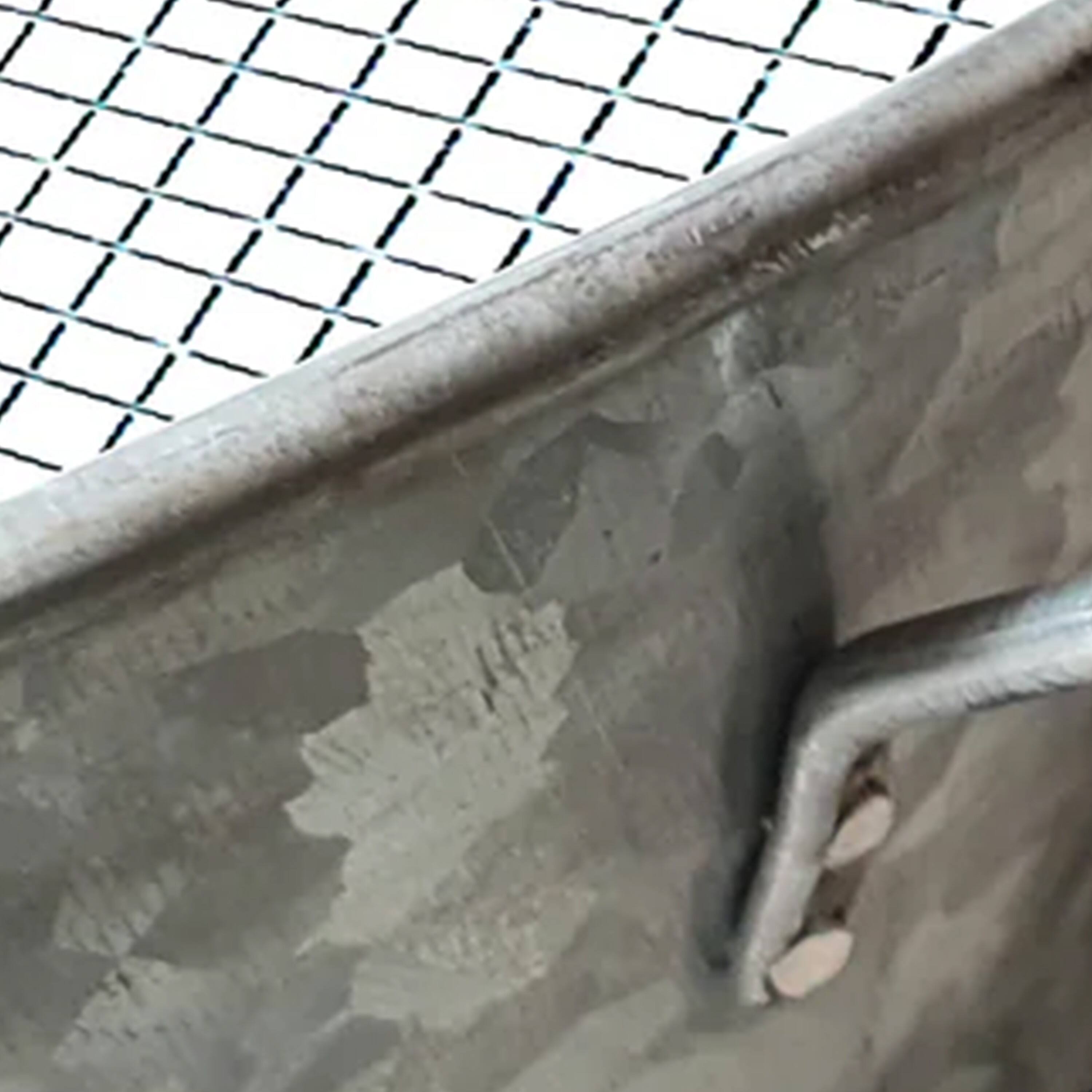 Alt View 9. Manhattan Lane - Round Galvanized Steel Compost Sifter with Wire Mesh Design Base - Silver.