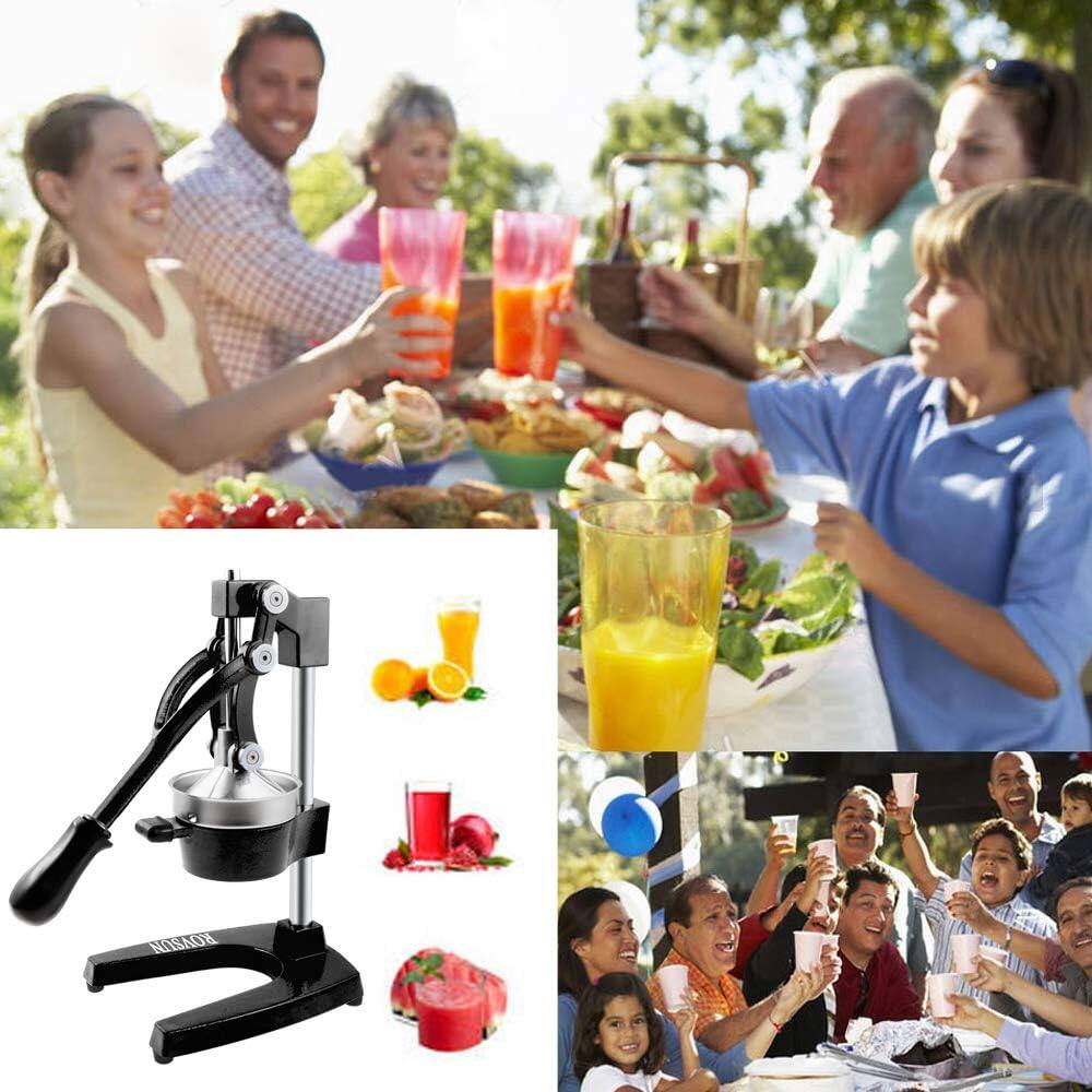 Alt View 6. Winado - Kitchen Citrus Juicer Lemon Squeezer, Cast Iron Juicer, Commercial Manual Fruit Press Juicer for Lemon Pomegranate Orang - Black.