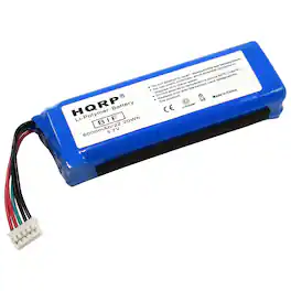 HQRP - 6000mAh Battery for JBL Charge 2+, Charge 2 Plus, Charge 3(2015 Version only), GSP1029102R P763098 Bluetooth Speaker
