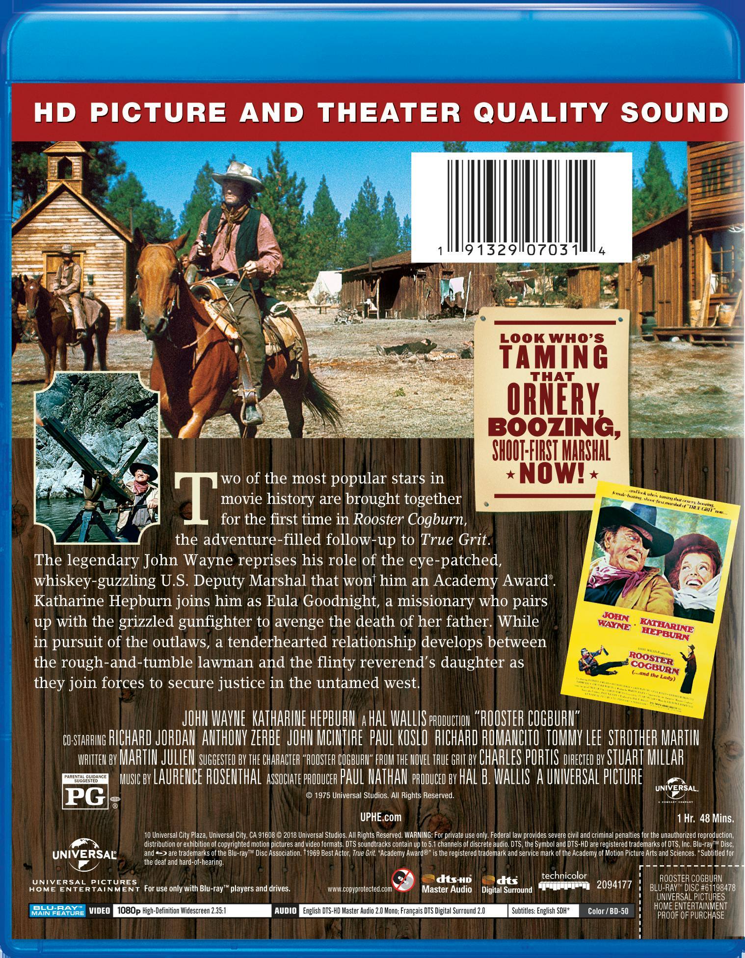 Angle. Rooster Cogburn [Blu-ray].