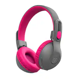 JLab - JBuddies Studio 2 Wireless Kids Headphones - Pink/Gray