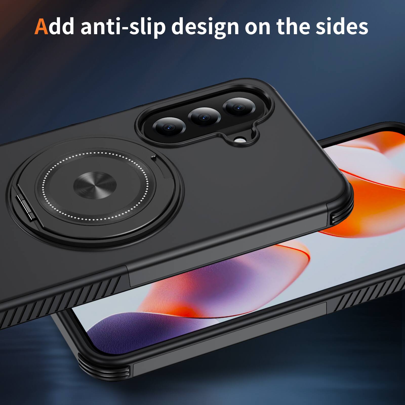 Add anti-slip design on the sides