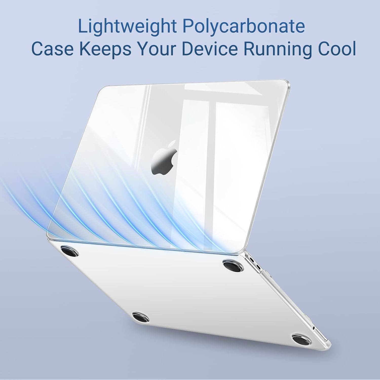 Lightweight Polycarbonate Case Keeps Your Device Running Cool