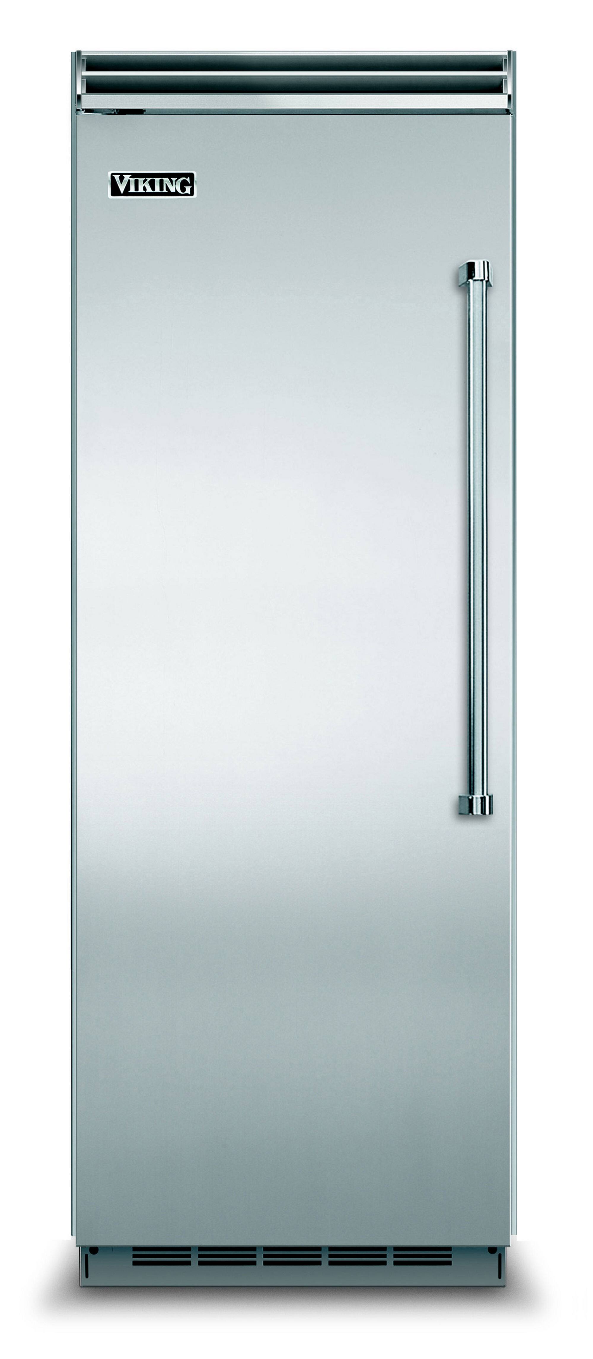Front. Viking - 5 Series Quiet Cool 15.9 Cu. Ft. Upright Freezer - Stainless Steel.
