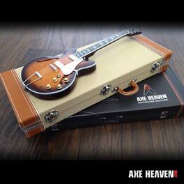 Axe Heaven - Guitar Case Vintage Tweed Style Mini Guitar Replica Collectible CASE-VIN-1 - Collectibles - Multicolor