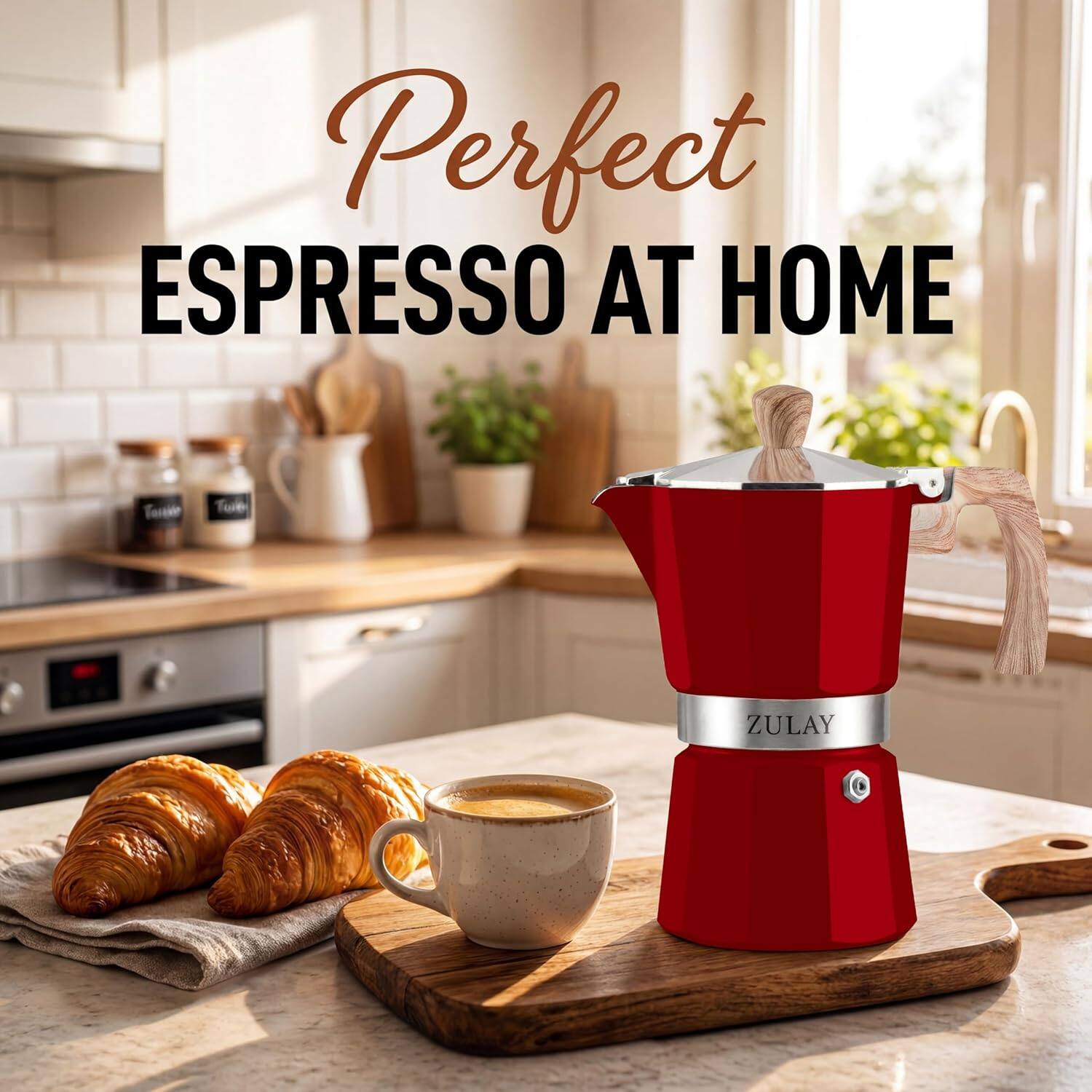 Perfect ESPRESSO AT HOME  
ZULAY
