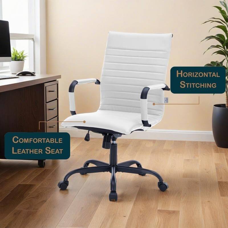 - Comfortable Leather Seat
- Horizontal Stitching