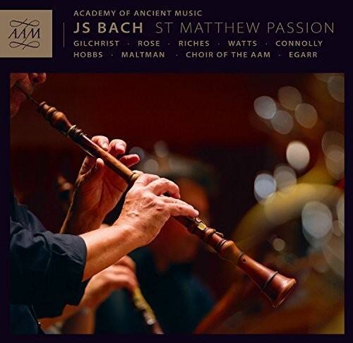 Bach,J.S. / Aam / Choir Of The Aam / Egarr - St. Matthew Passion  - COMPACT DISCS