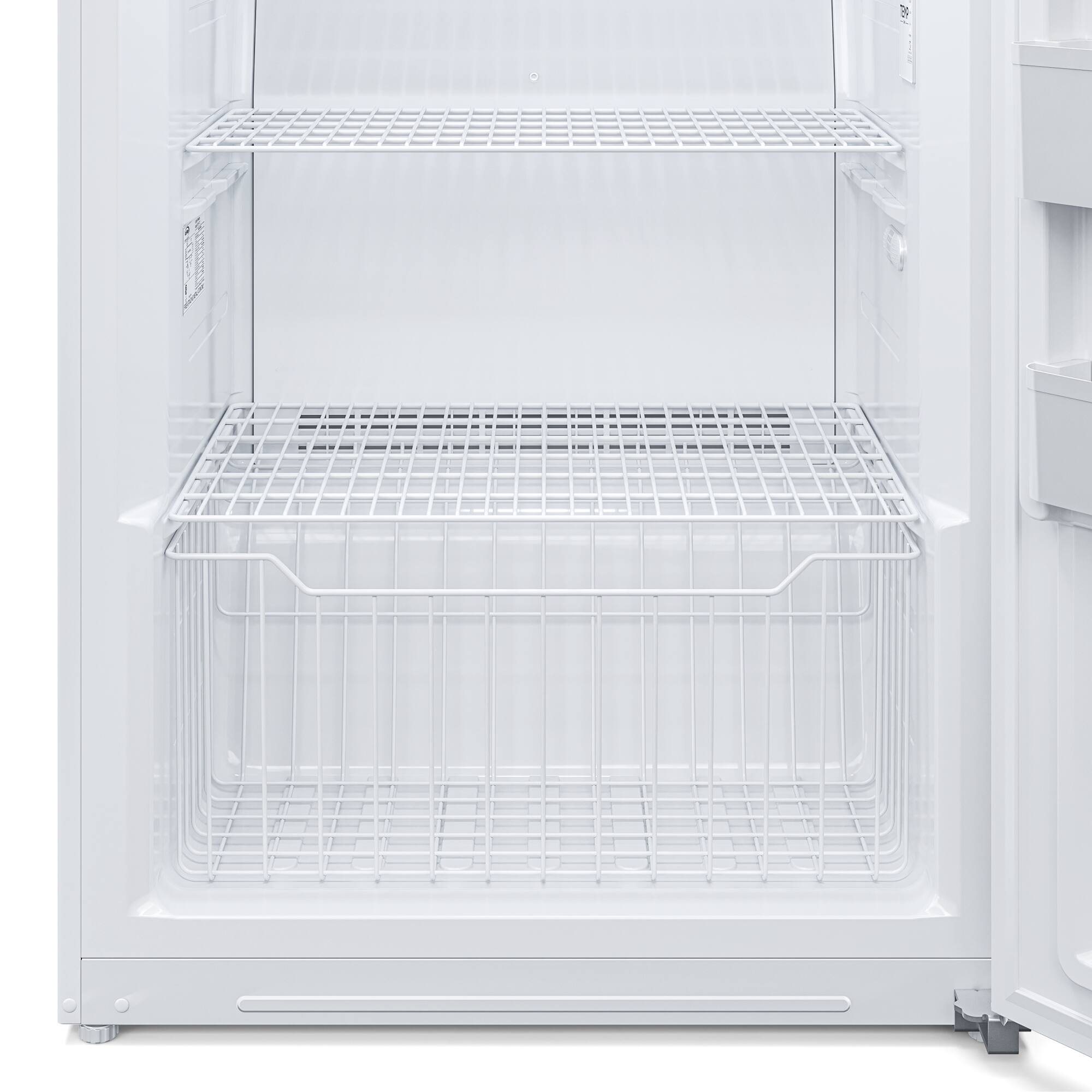 Alt View 4. Koolmore - 17 Cu. Ft Upright Freezer in White - RUF-17C - White.