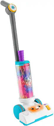 Fisher Price - Laugh & Learn 2-in-1 Vacuum Electronic Learning Toy - COLLECTIBLES - Multicolor